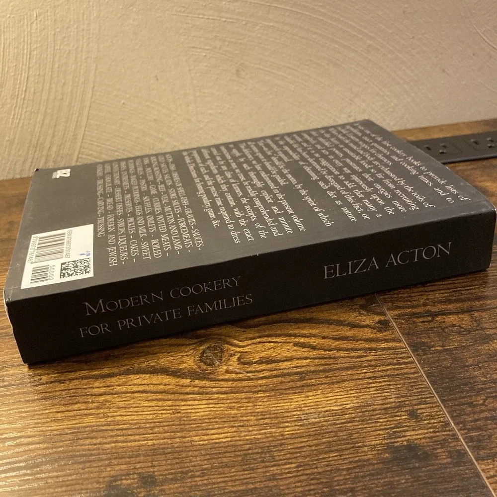 Modern Cookery for Private‎ Families by Acton, Eliza Book